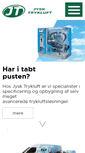 Mobile Screenshot of jysk-trykluft.dk